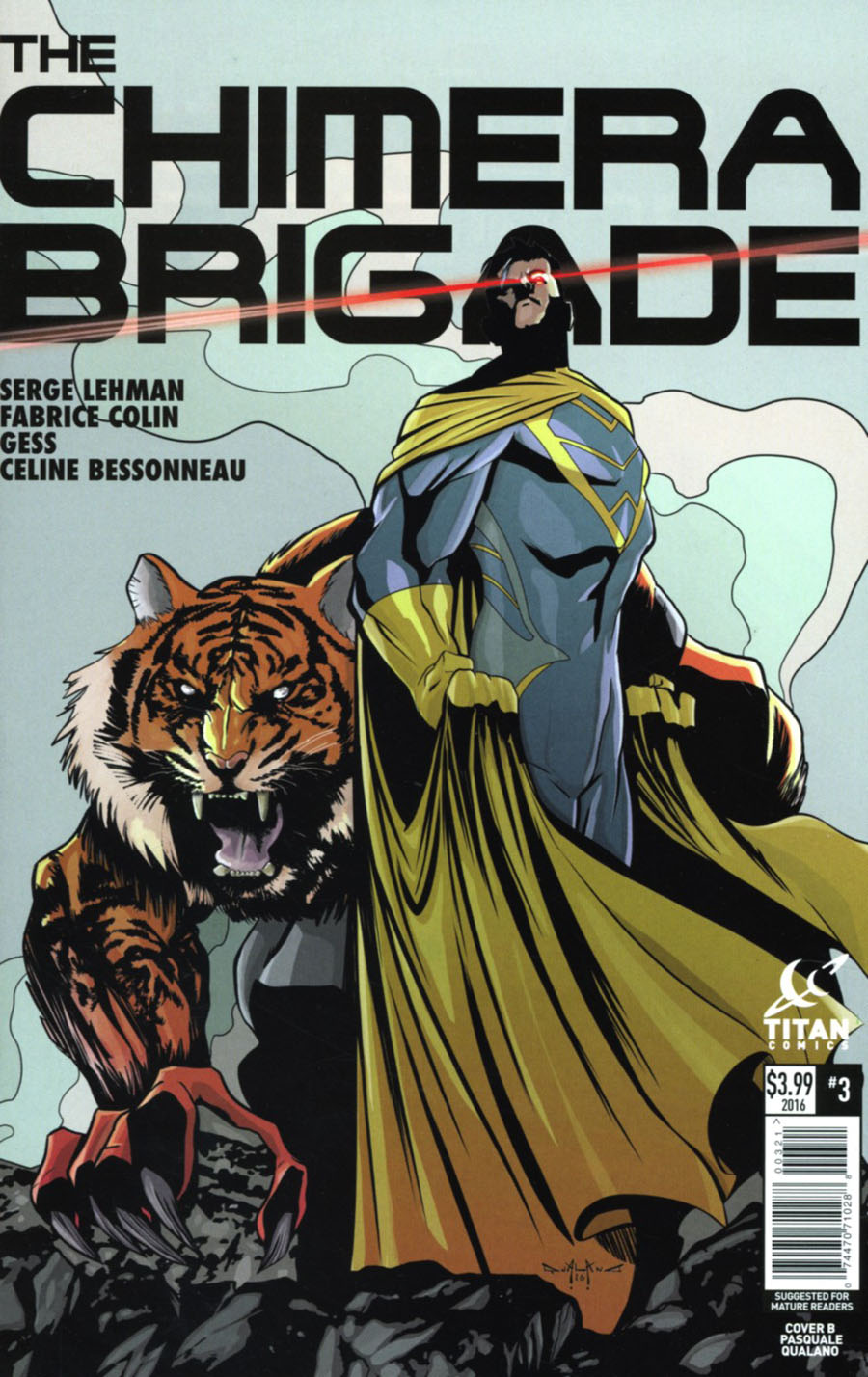 Chimera Brigade #3 Cover B Variant Pasquale Qualano Cover