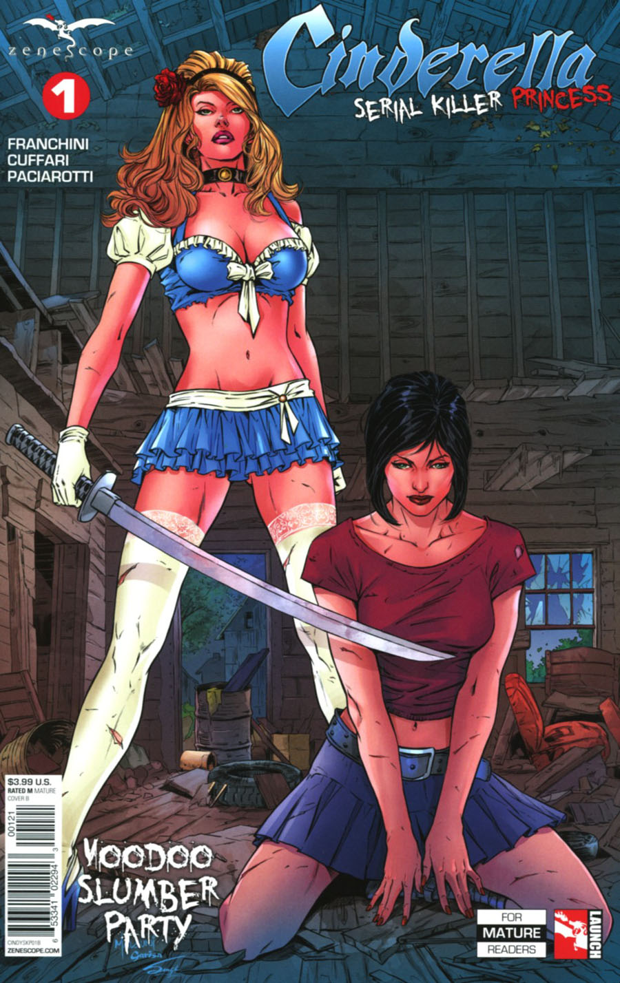 Grimm Fairy Tales Presents Cinderella Serial Killer Princess #1 Cover B Abhishek Malsuni
