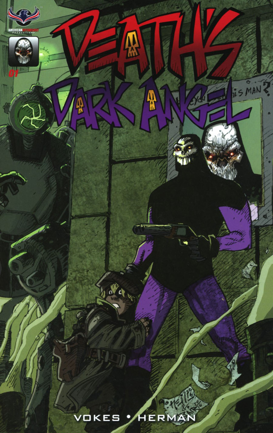 Deaths Dark Angel One Shot Cover E Variant Exclusive Cover