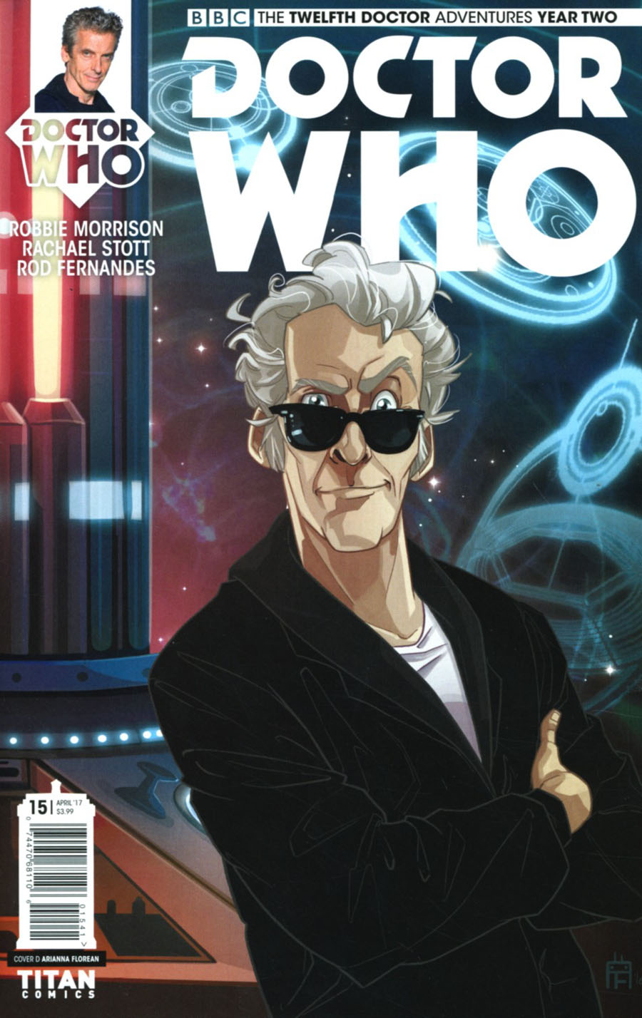 Doctor Who 12th Doctor Year Two #15 Cover D Variant Arianna Florean Cover