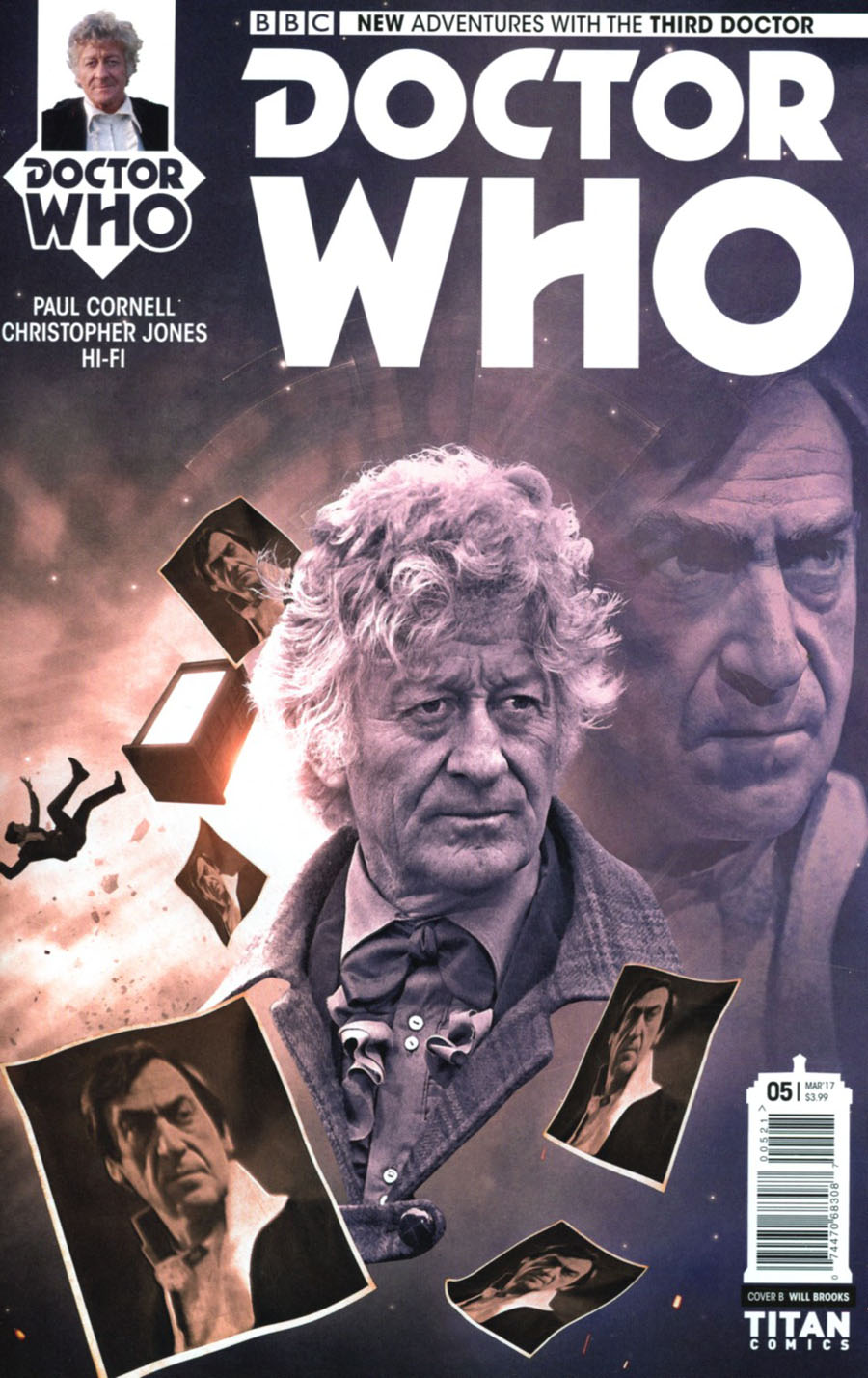 Doctor Who 3rd Doctor #5 Cover B Variant Photo Cover