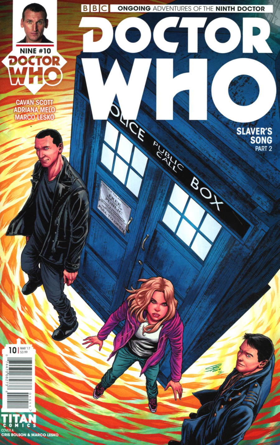 Doctor Who 9th Doctor Vol 2 #10 Cover A Regular Chris Bolson & Marco Lesko Cover