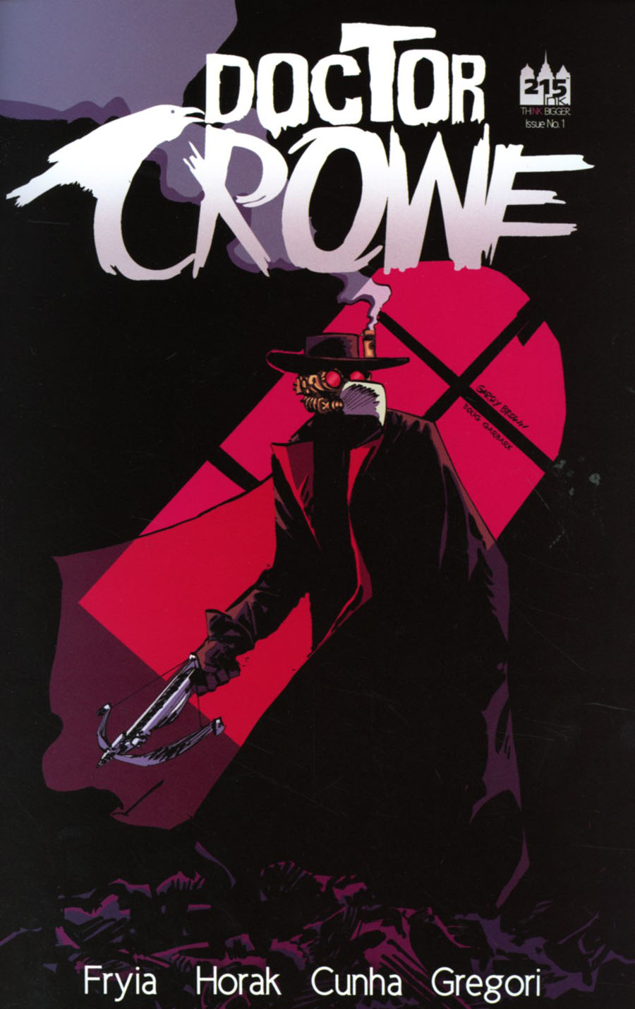 Doctor Crowe #1 Cover A Regular Garry Brown Cover