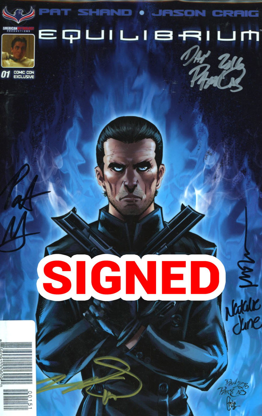 Equilibrium #1 Cover D Baltimore Comic Con Exclusive Mega Signed Variant Cover