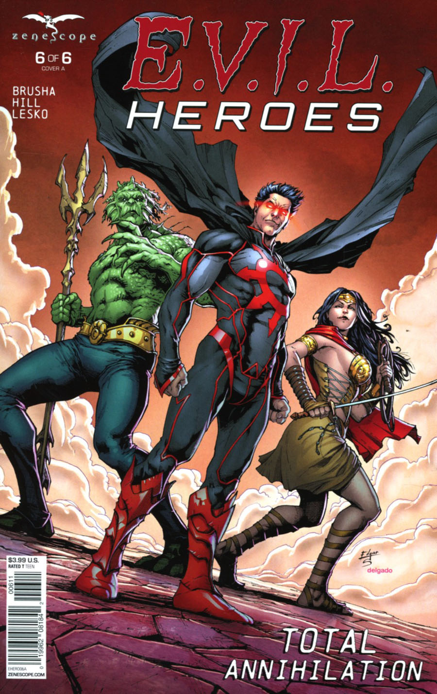 Evil Heroes #6 Cover A Edgar Salazar