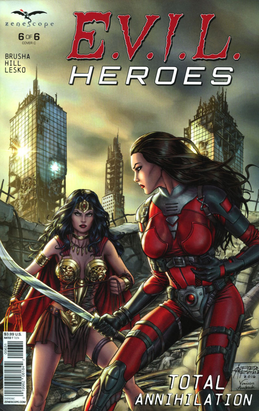 Evil Heroes #6 Cover C Alfredo Reyes