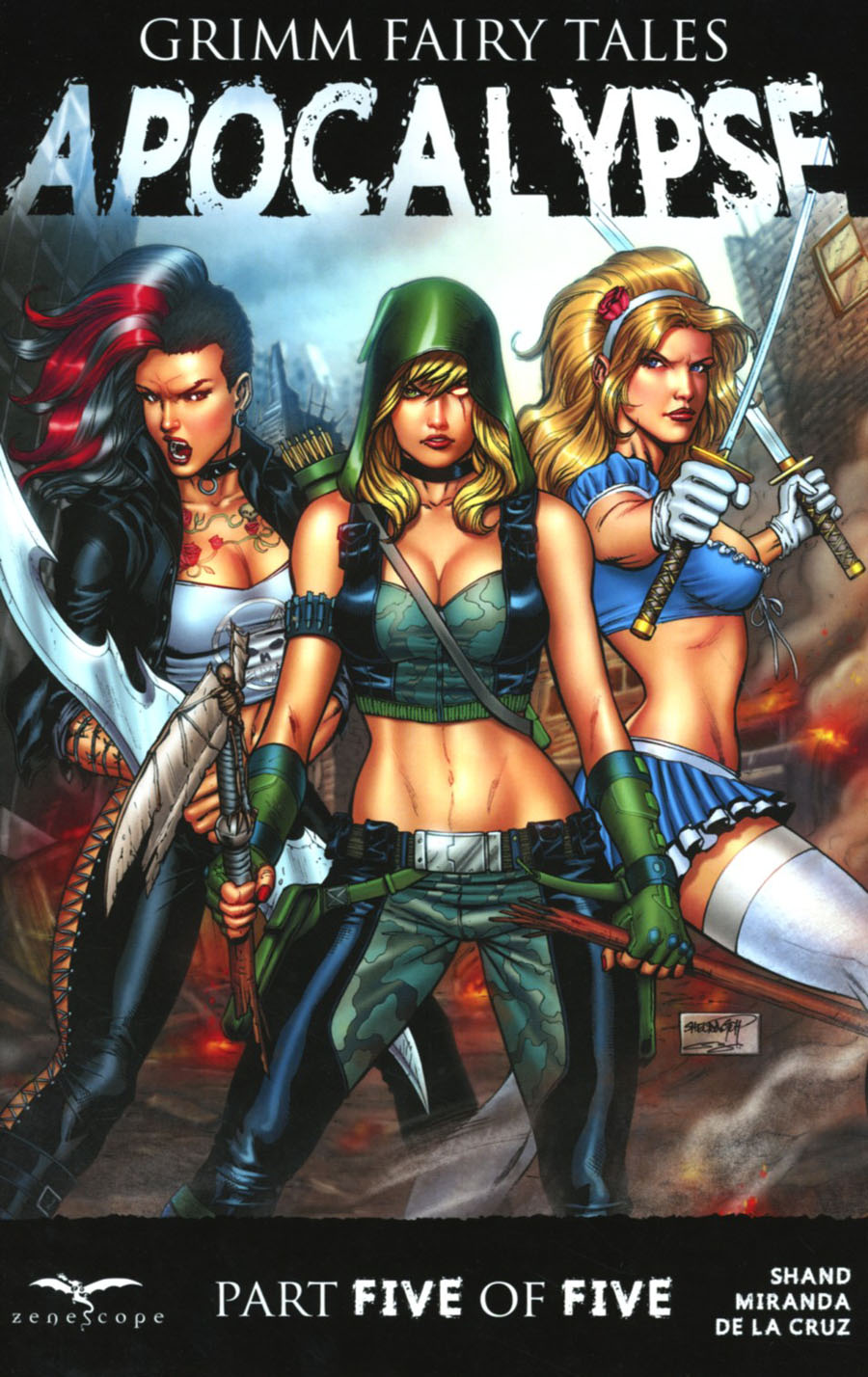 Grimm Fairy Tales Presents Apocalypse #5 Cover A Sheldon Goh