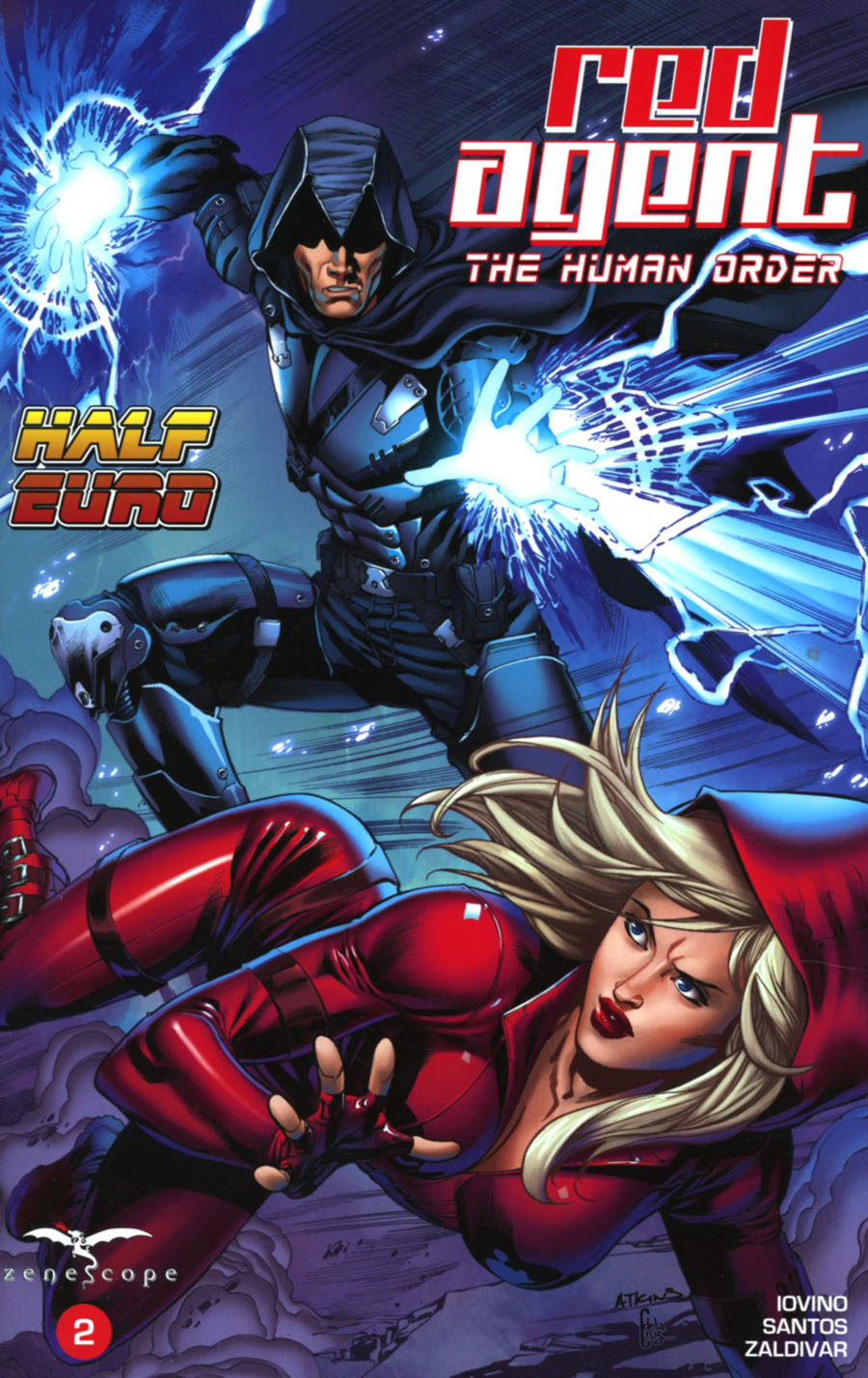 Grimm Fairy Tales Presents Red Agent Human Order #2 Cover B Robert Atkins