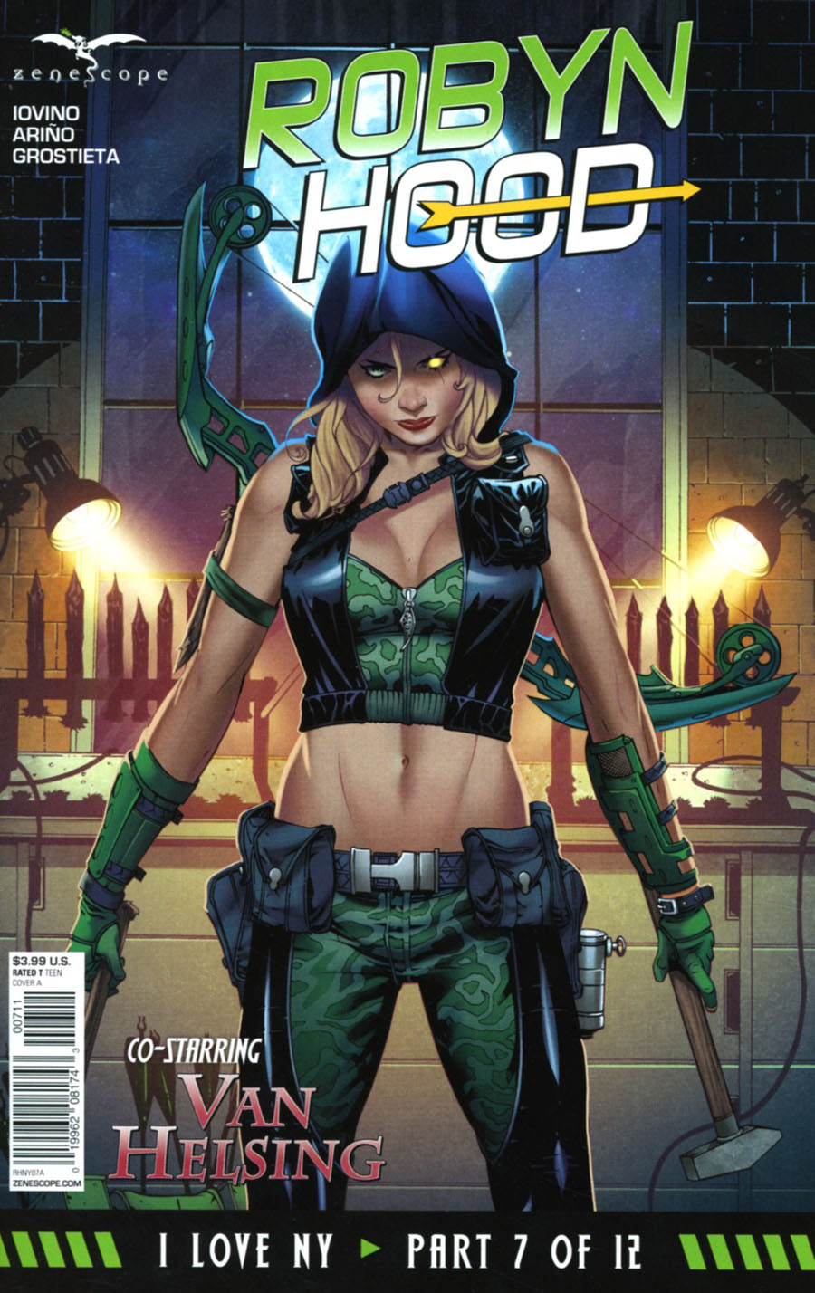 Grimm Fairy Tales Presents Robyn Hood I Love NY #7 Cover A Drew Edward Johnson