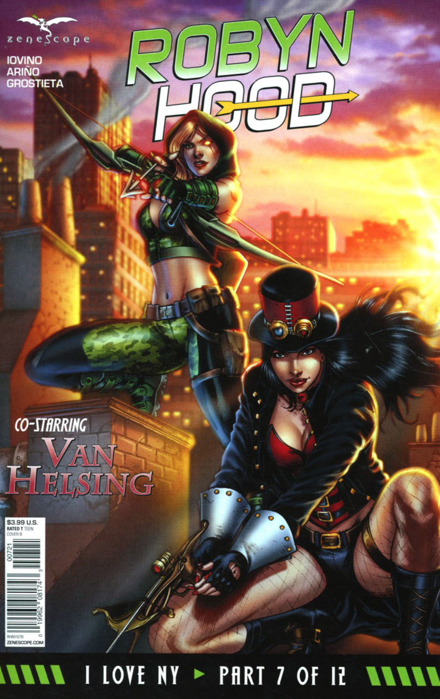 Grimm Fairy Tales Presents Robyn Hood I Love NY #7 Cover B Jose Luis