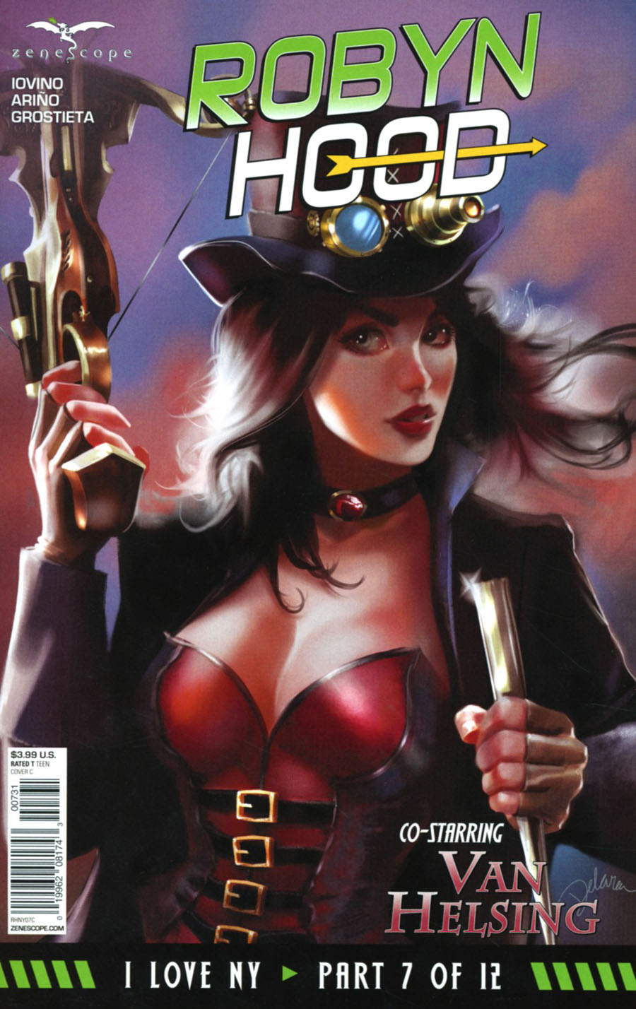 Grimm Fairy Tales Presents Robyn Hood I Love NY #7 Cover C Cris Delara