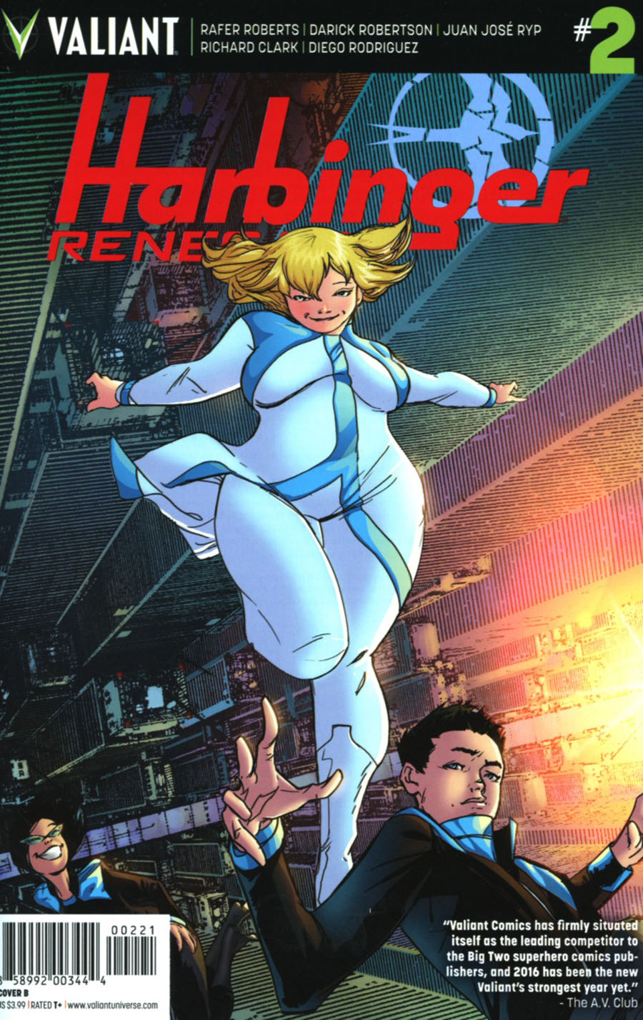 Harbinger Renegade #2 Cover B Variant Adam Pollina Cover