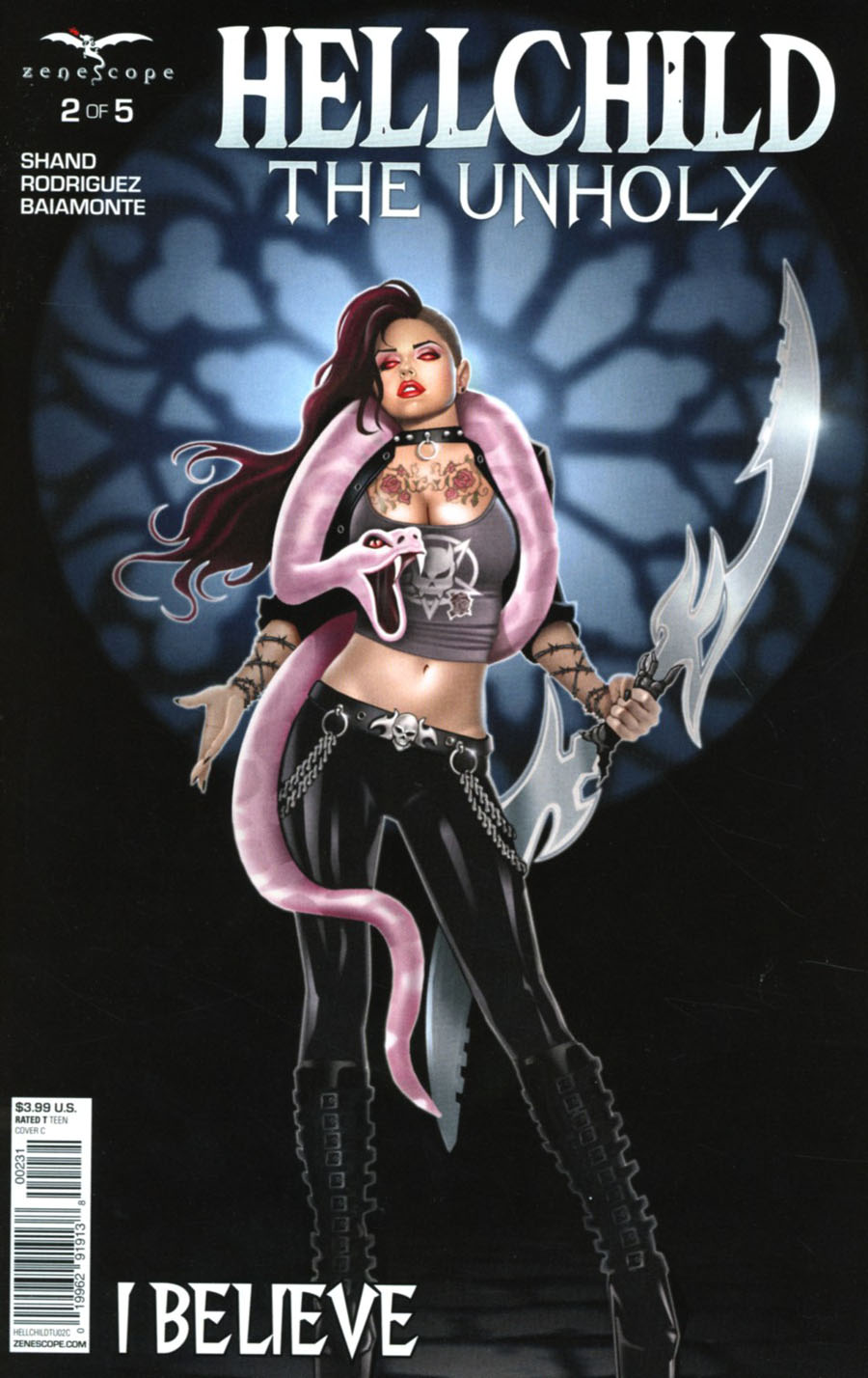 Grimm Fairy Tales Presents Hellchild The Unholy #2 Cover C Keith Garvey