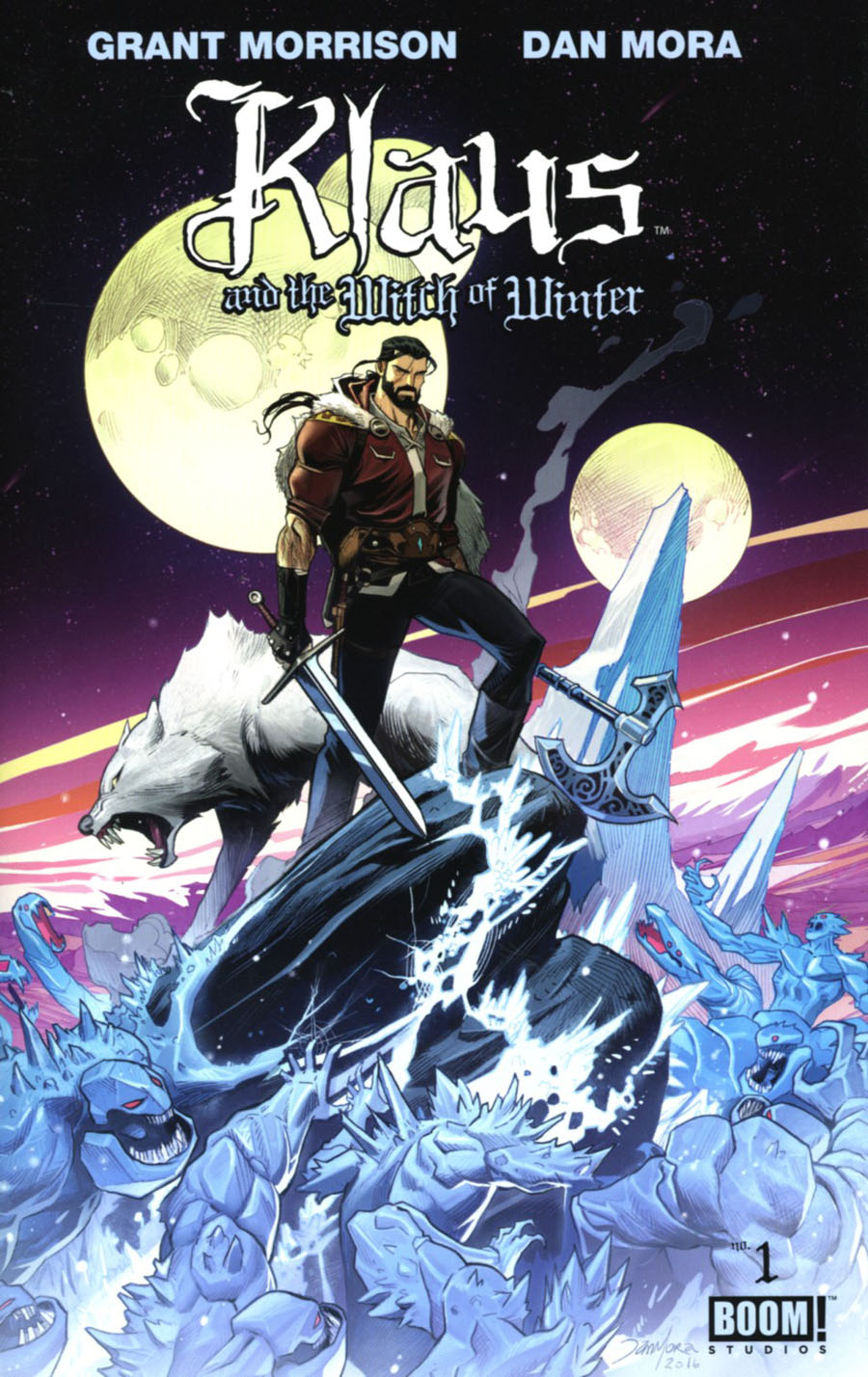 Klaus And The Witch Of Winter One Shot Cover A Regular Dan Mora Cover