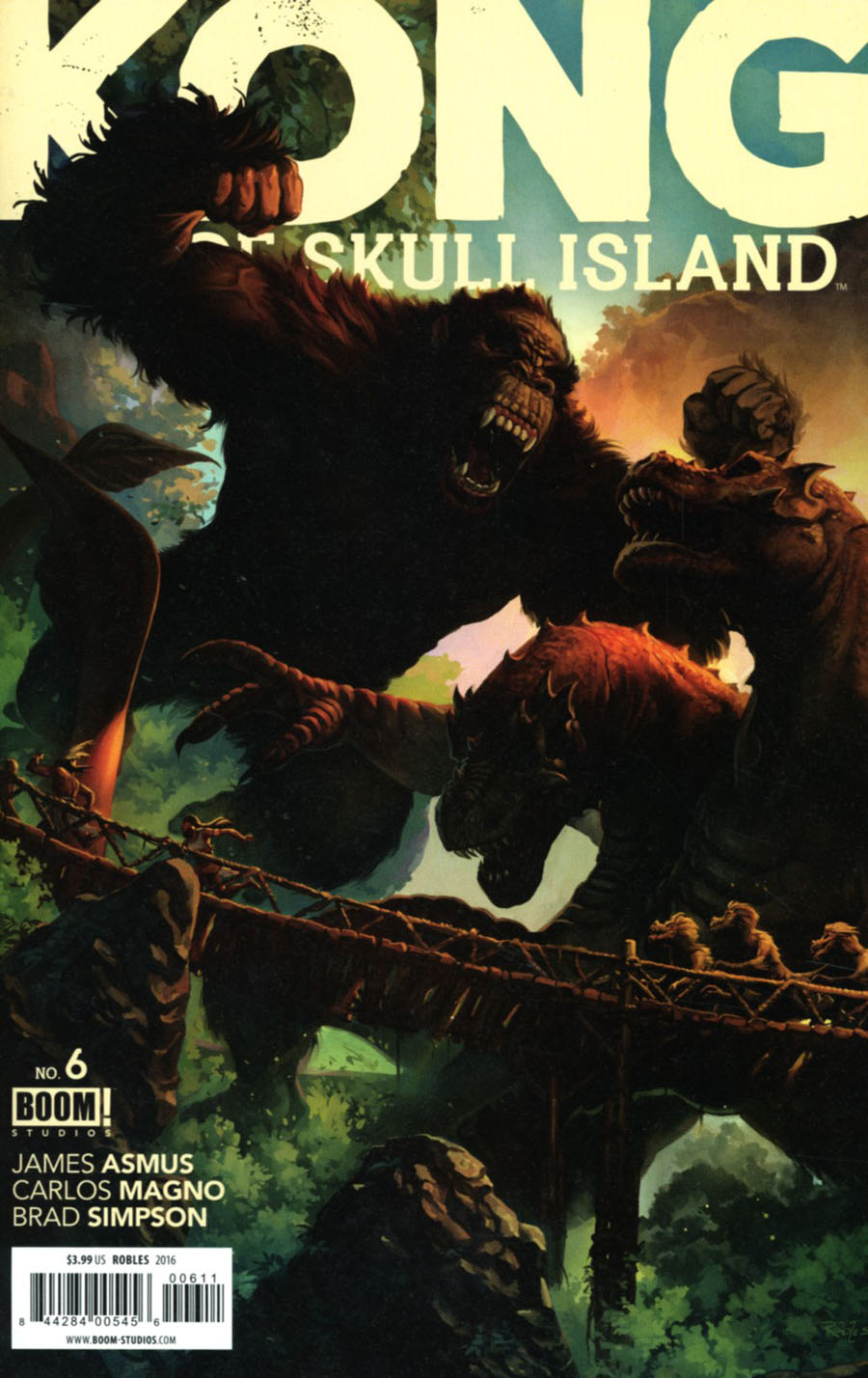 Kong Of Skull Island #6 Cover A Regular Nick Robles Cover