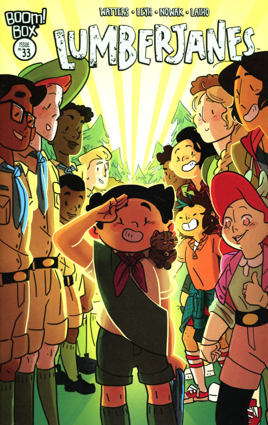 Lumberjanes #33 Cover A Regular Kat Leyh Cover