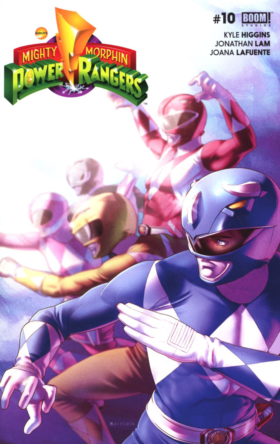 Mighty Morphin Power Rangers (BOOM Studios) #10 Cover A Regular Jamal Campbell Cover