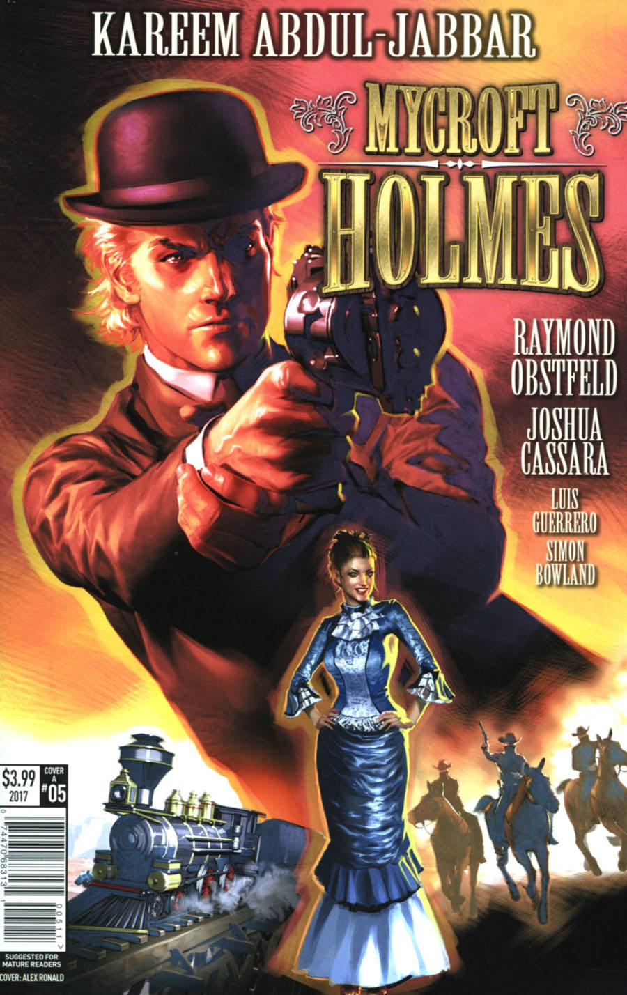 Mycroft Holmes And The Apocalypse Handbook #5 Cover A Regular Alex Ronald Cover