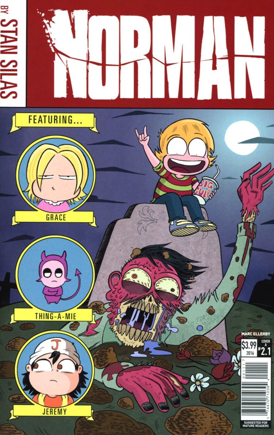 Norman The First Slash #1 Cover A Regular Marc Ellerby Cover