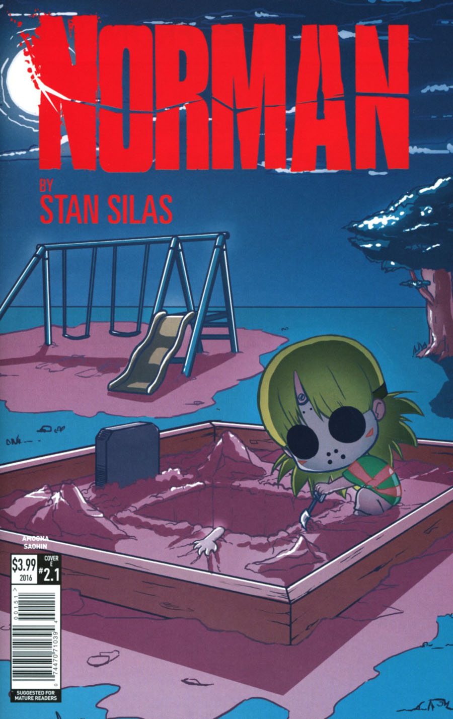 Norman The First Slash #1 Cover E Variant Amoona Saohin Cover