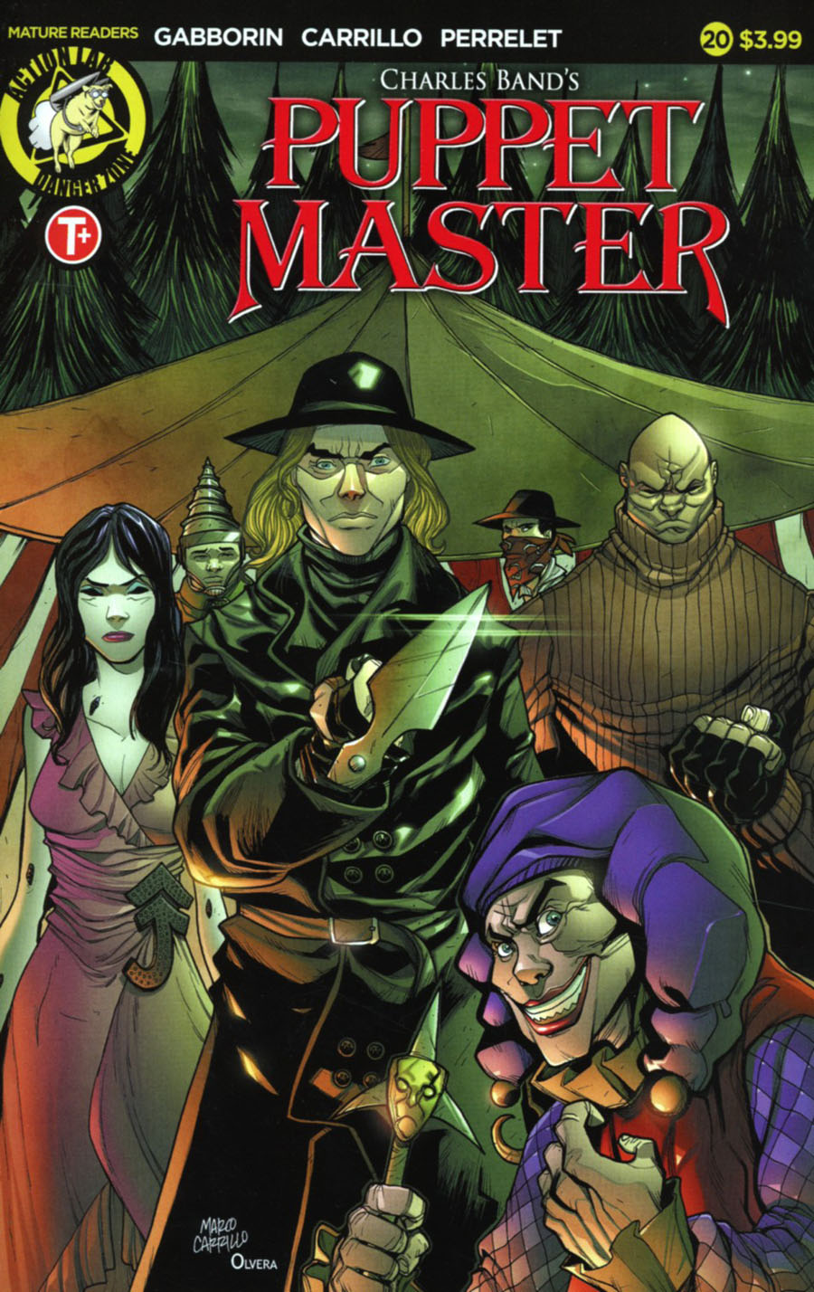 Puppet Master #20 Cover A Regular Marco Carrillo Cover