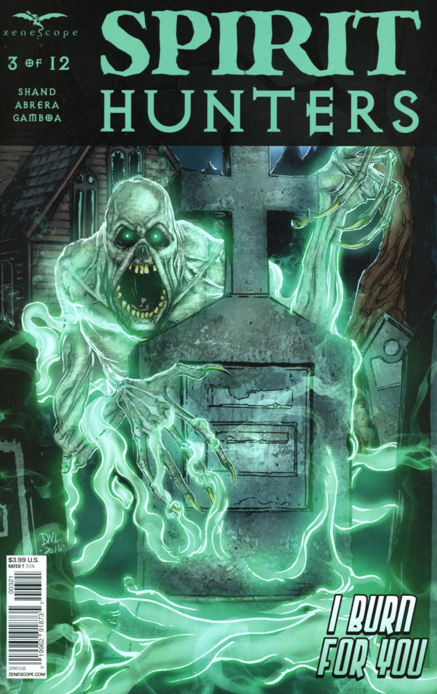 Spirit Hunters #3 Cover A Harvey Tolibao