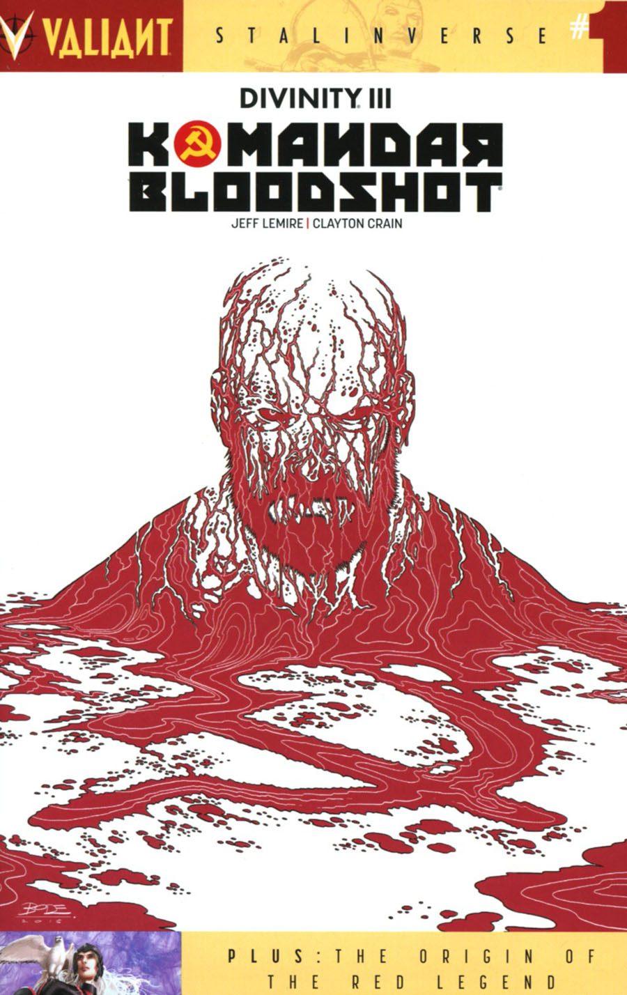 Divinity III Komandar Bloodshot One Shot Cover B Variant Ryan Bodenheim Cover