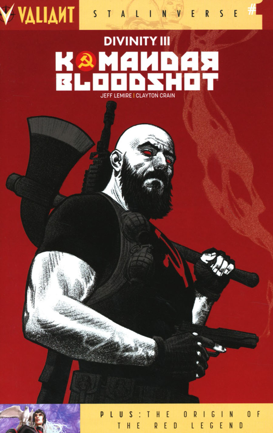 Divinity III Komandar Bloodshot One Shot Cover C Variant Greg Smallwood Cover