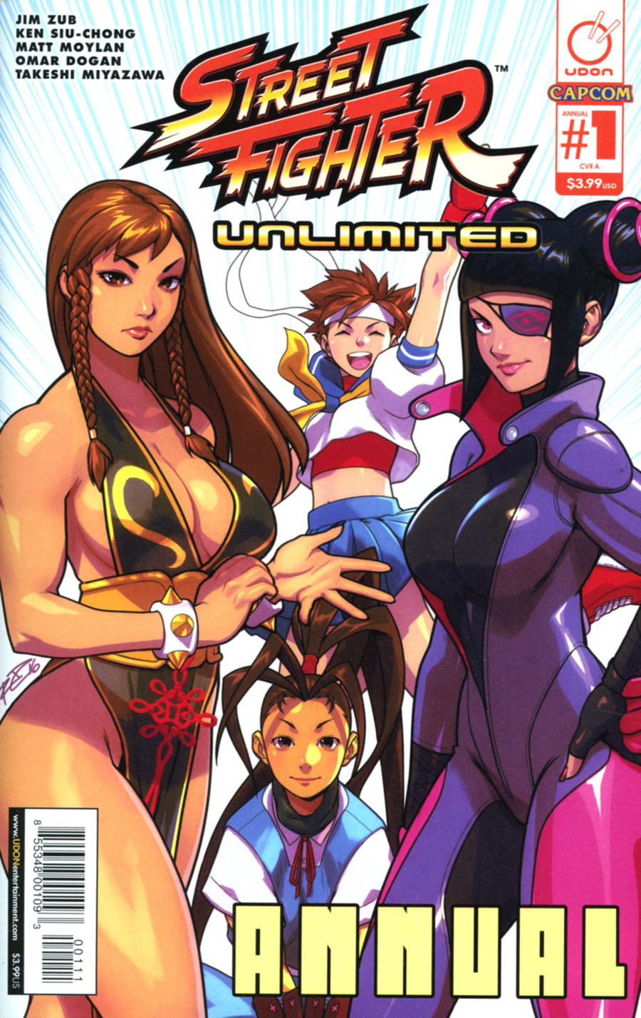 Street Fighter Unlimited Annual #1 Cover A Regular Rob Porter Story Cover
