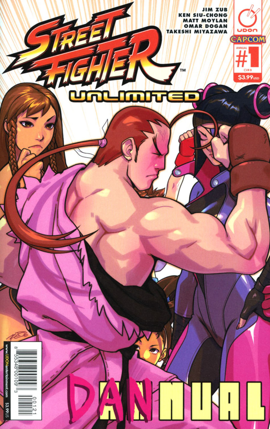 Street Fighter Unlimited Annual #1 Cover B Variant Rob Porter Dan Cover