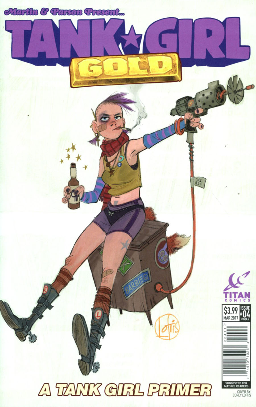 Tank Girl Gold #4 Cover A Regular Cory Loftis Cover