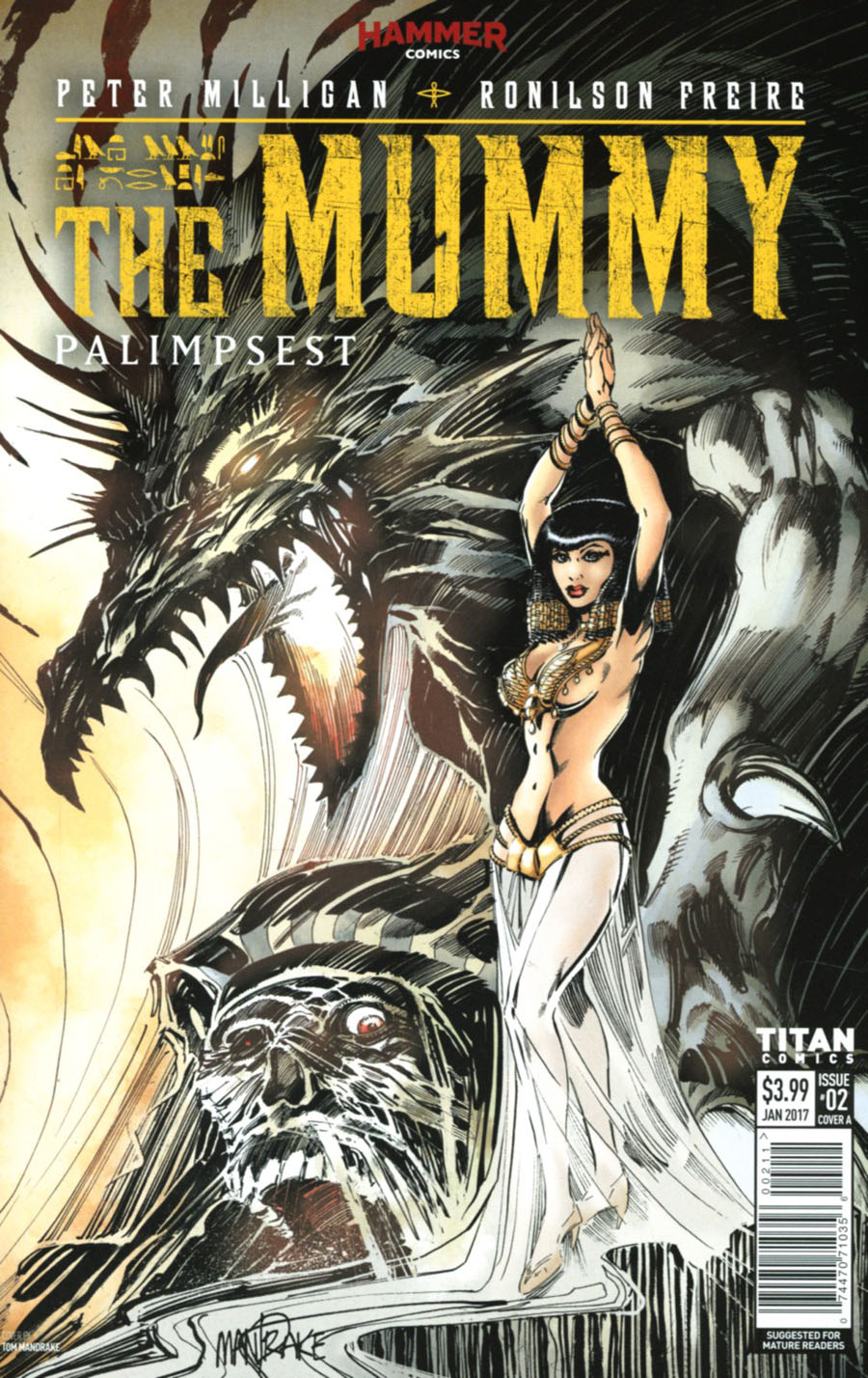 Mummy #2 Cover A Regular Tom Mandrake Cover