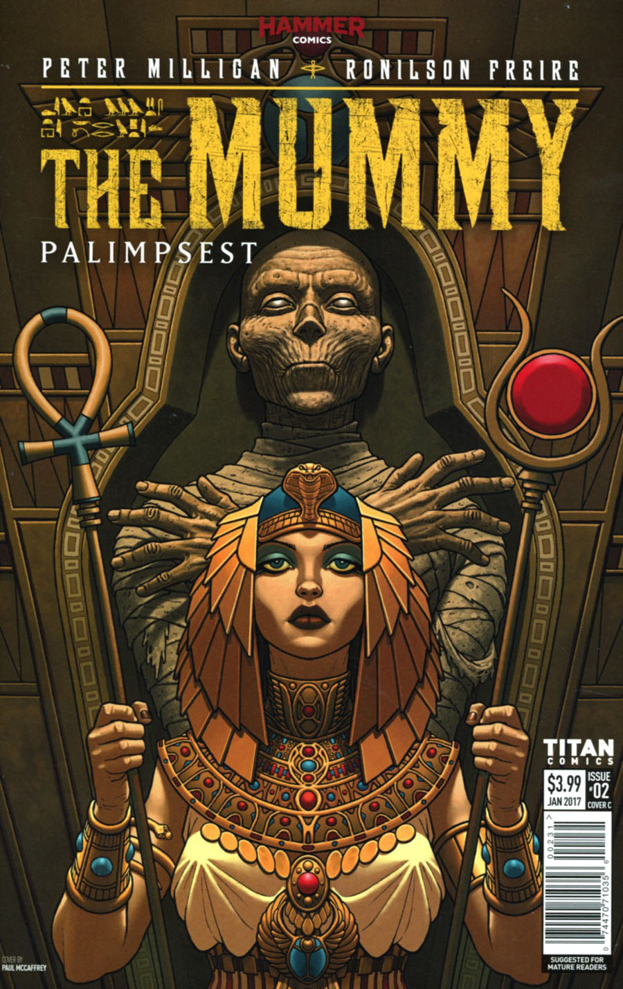 Mummy #2 Cover C Variant Paul McCaffrey Cover