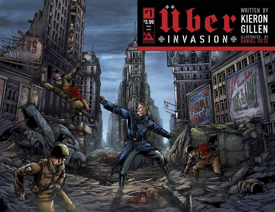 Uber Invasion #1 Cover B Wraparound Cover