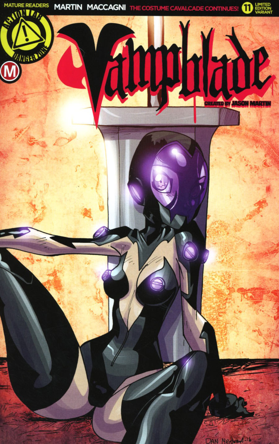 Vampblade #11 Cover C Variant Dan Mendoza Cover