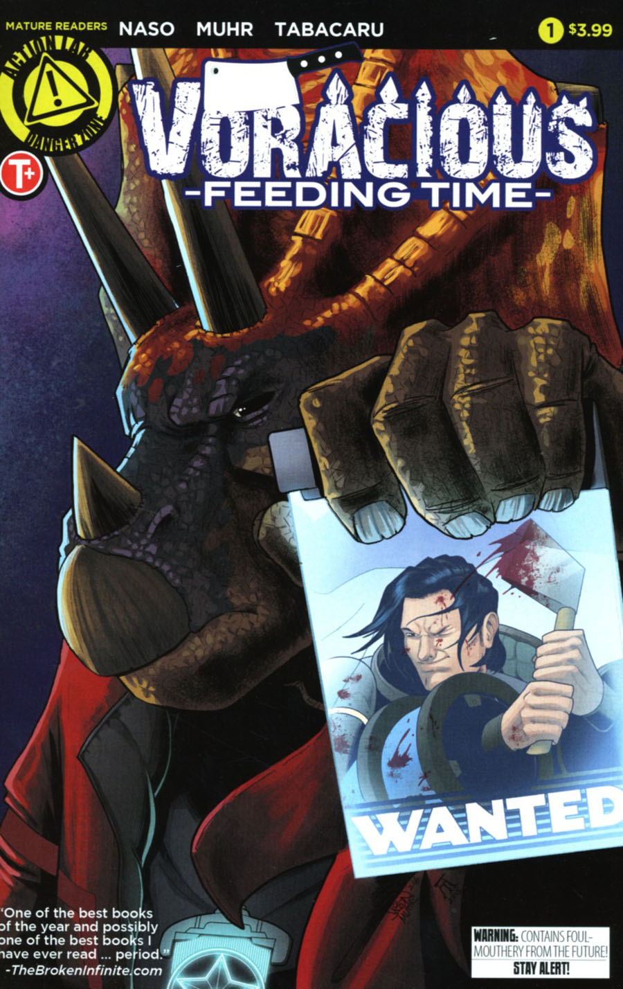 Voracious Feeding Time #1 Cover A Regular Jason Muhr Cover