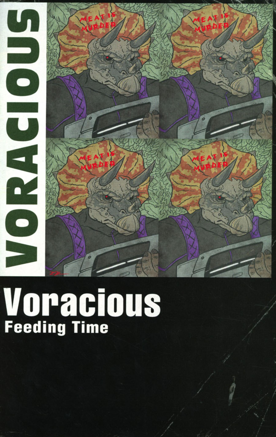 Voracious Feeding Time #1 Cover B Variant Ed Luce Smiths Meat Is Murder Tribute Cover