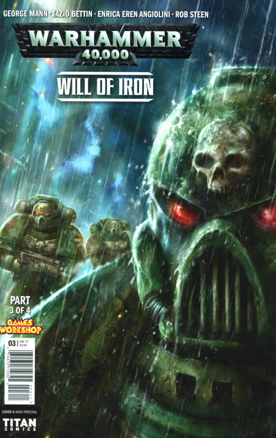 Warhammer 40000 Will Of Iron #3 Cover A Regular Nick Percival Cover