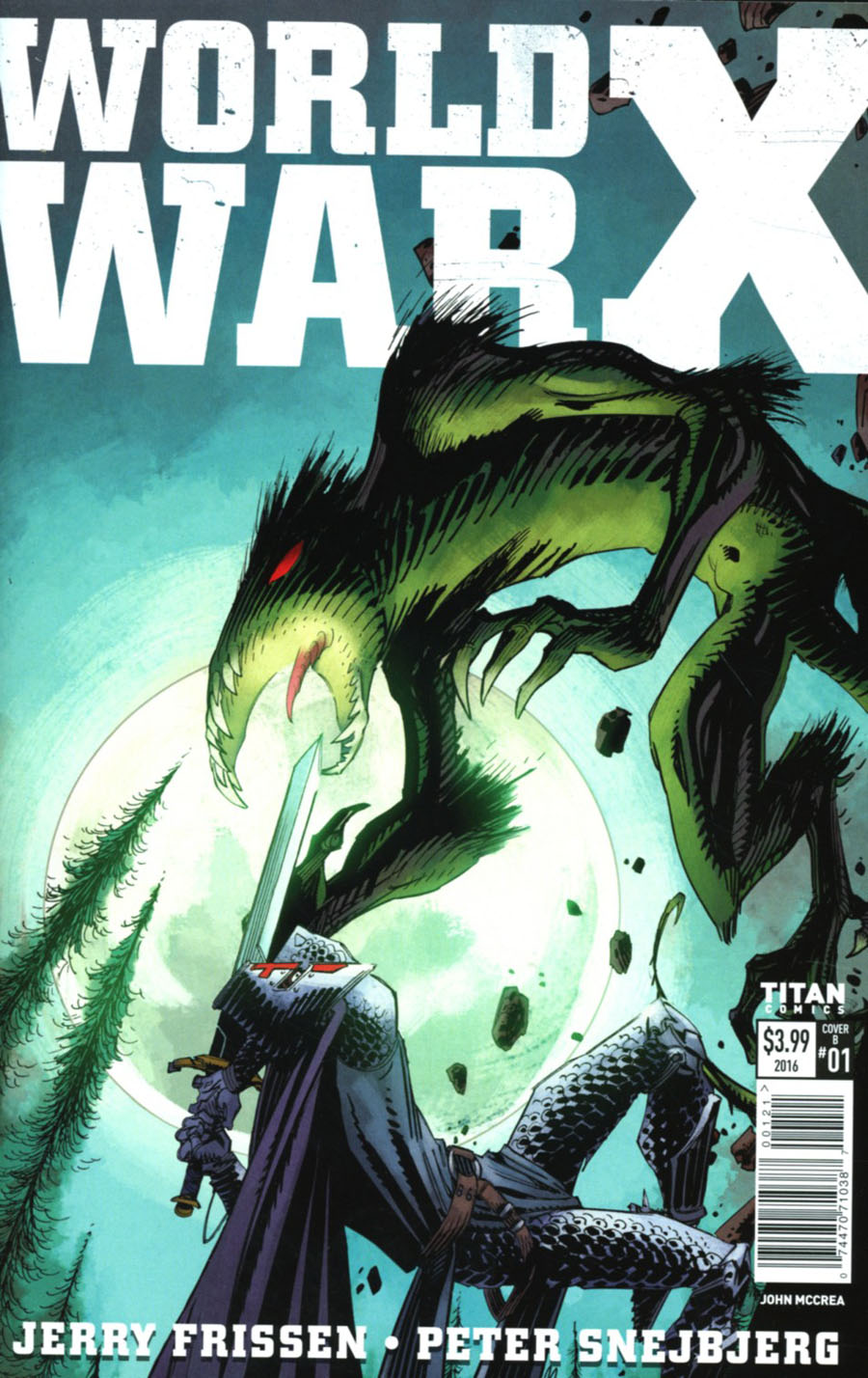 World War X #1 Cover B Variant John McCrea Cover