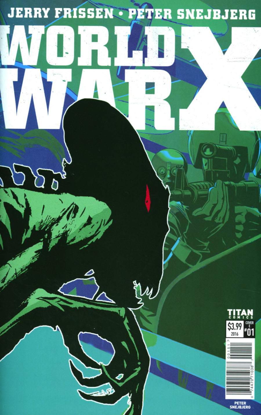 World War X #1 Cover E Variant Peter Snejbjerg Cover