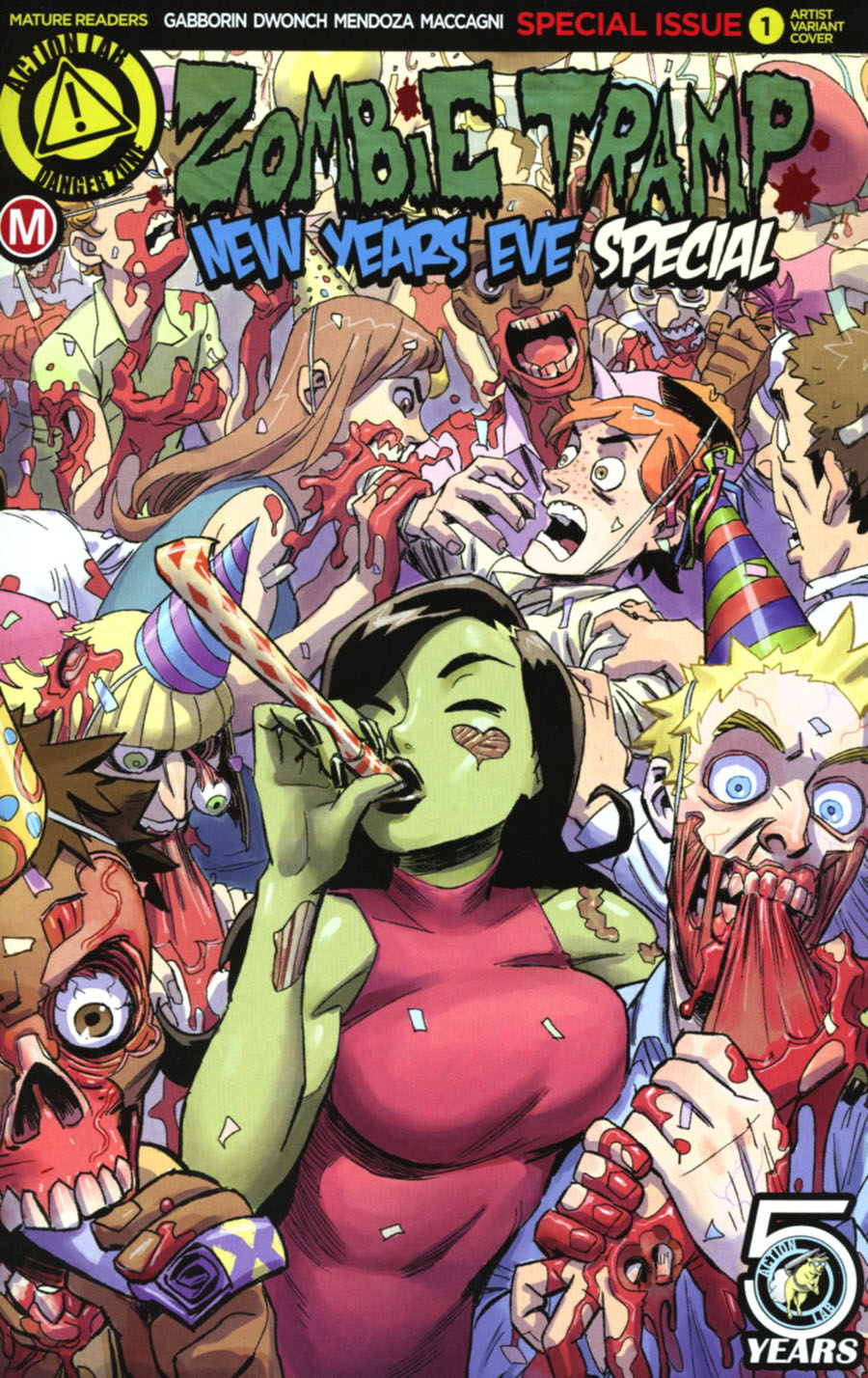 Zombie Tramp New Years Eve 2016 Special Cover E Variant Winston Young Artist Cover