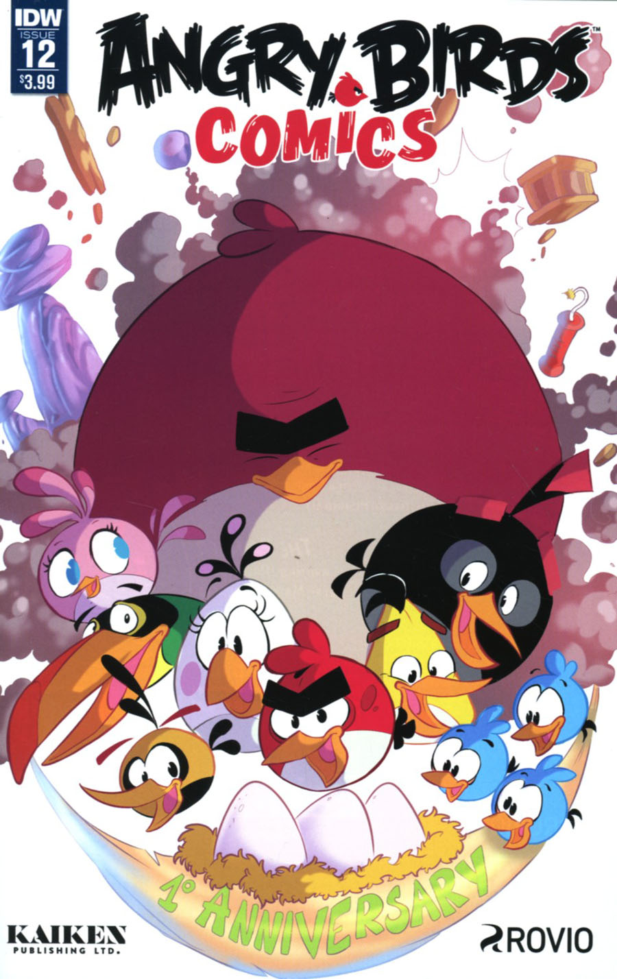 Angry Birds Comics Vol 2 #12 Cover A Regular Ciro Cangiolosi Cover