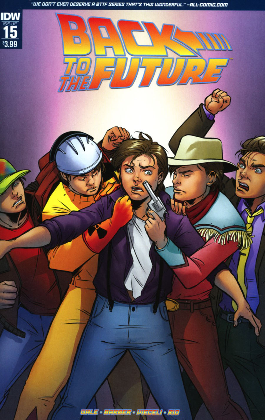 Back To The Future Vol 2 #15 Cover A Regular Emma Vieceli Cover