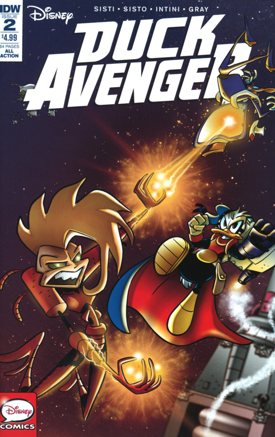 Duck Avenger #2 Cover A Regular Max Monteduro Cover