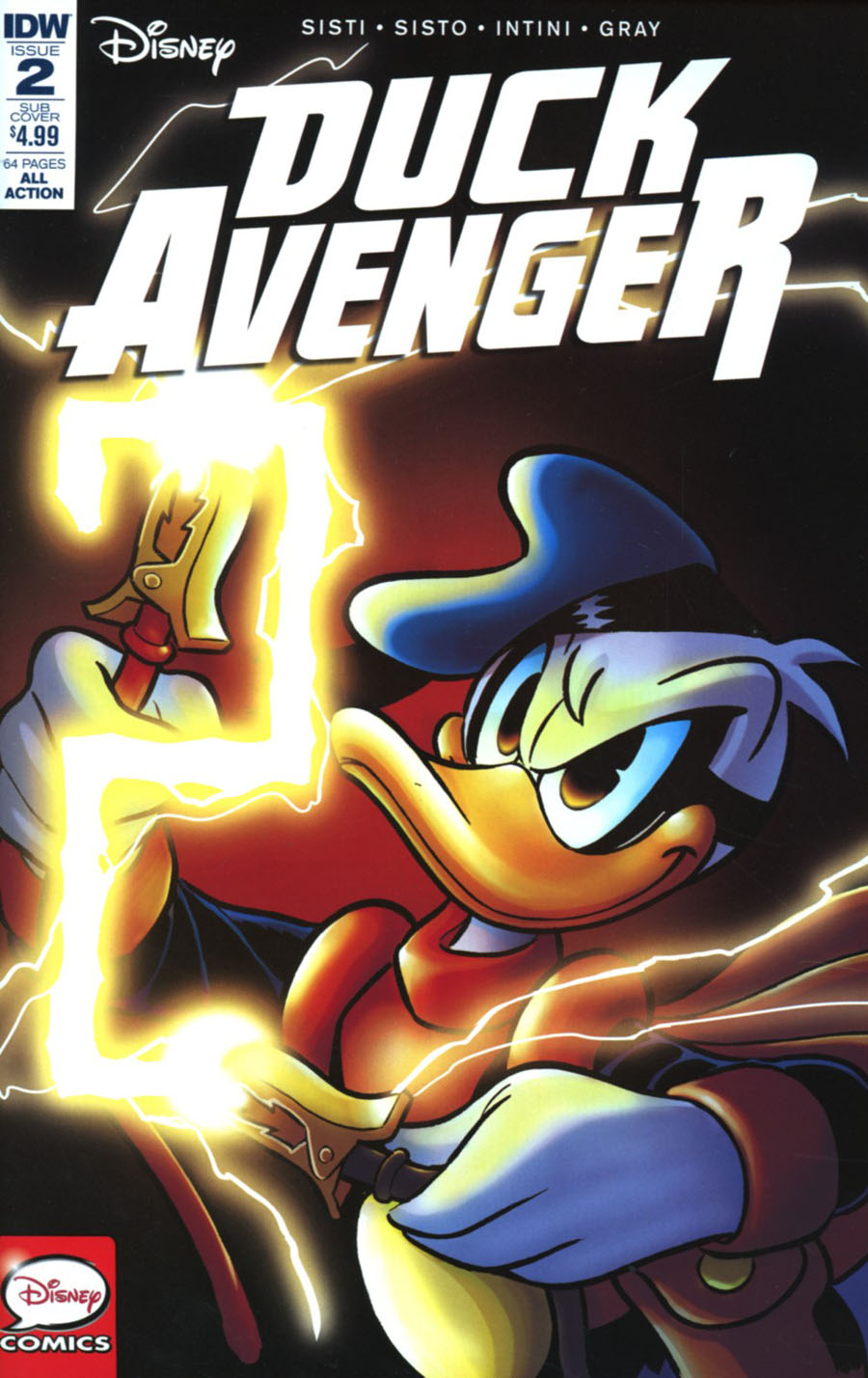 Duck Avenger #2 Cover B Variant Marco Gervasio Subscription Cover