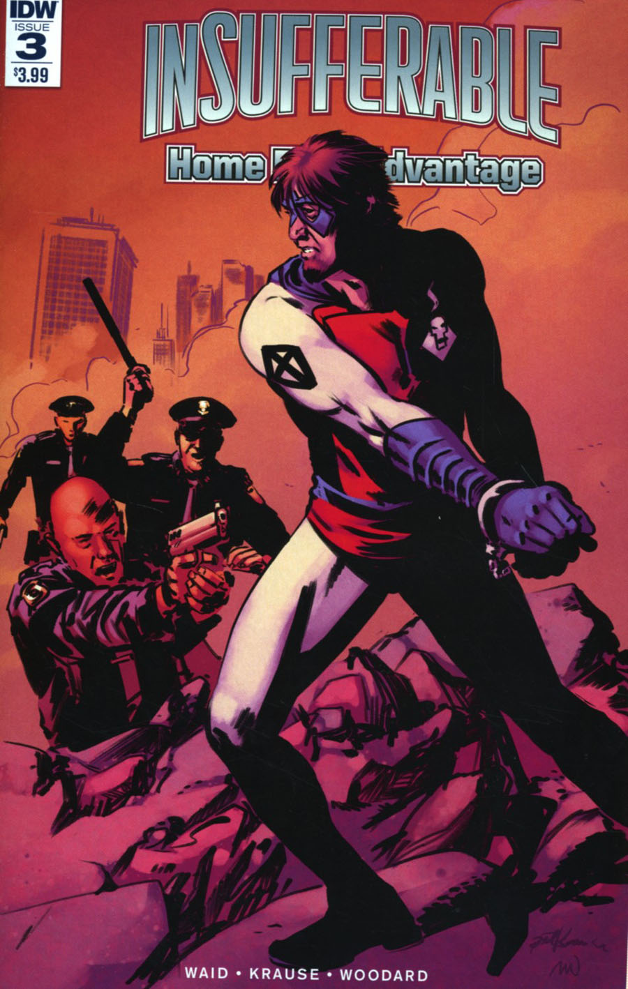 Insufferable Home Field Advantage #3 Cover A Regular Peter Krause Cover