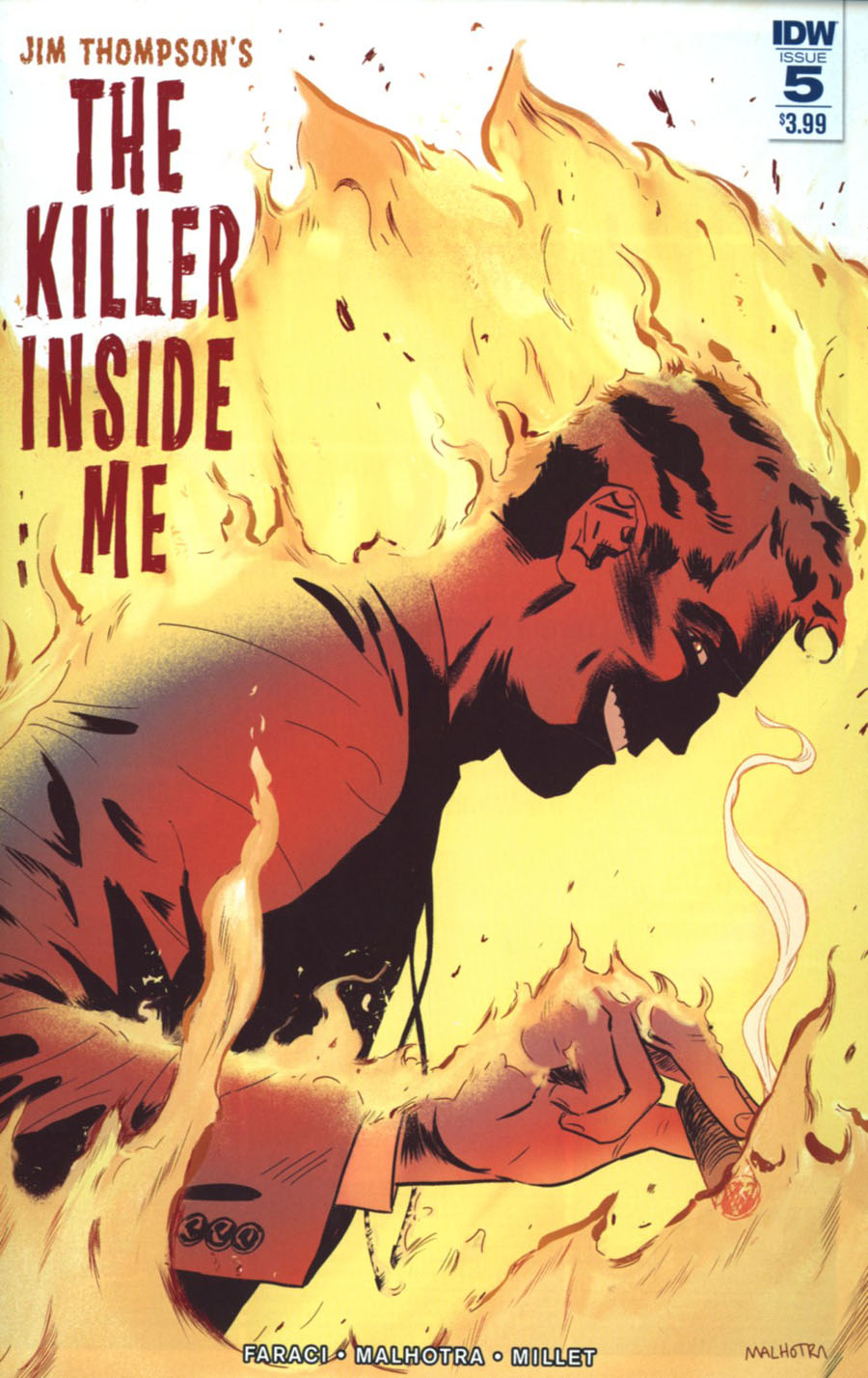 Jim Thompsons Killer Inside Me #5 Cover A Regular Vic Malhotra Cover