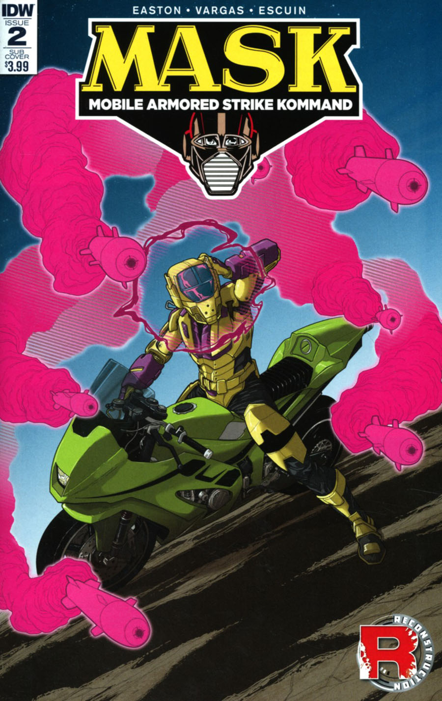 M.A.S.K. Mobile Armored Strike Kommand #2 Cover C Variant Joe Suitor Subscription Cover