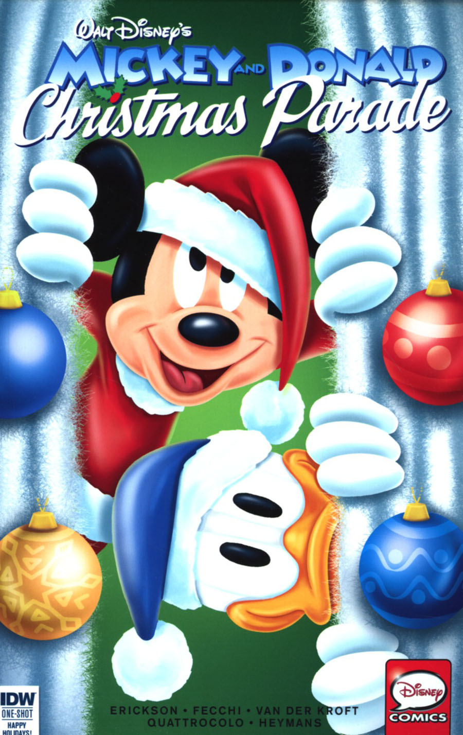 Mickey & Donald Christmas Parade #2 Cover A Regular Ulrich Schroeder Cover