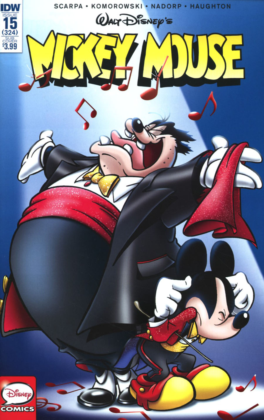Mickey Mouse Vol 2 #15 Cover B Variant Marco Ghiglione Subscription Cover